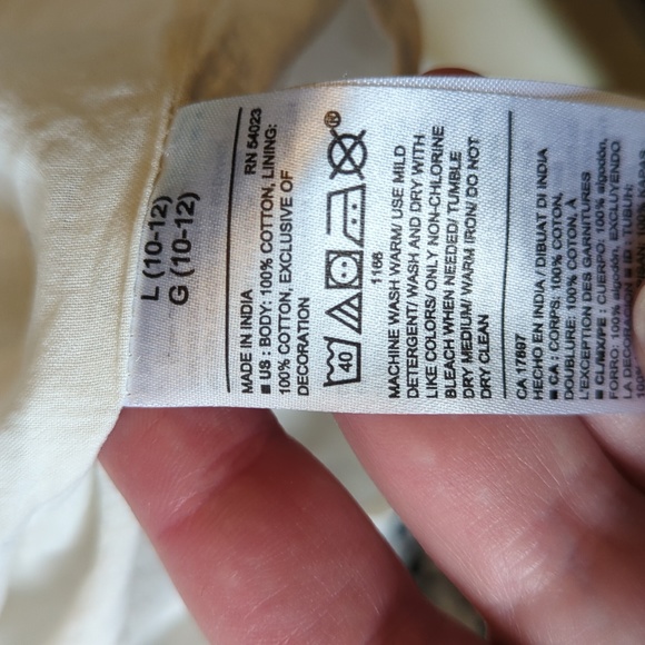 🔖4 for $20 Lot of 2 Sleeveless sz 10/12 kids dresses white embroidery flowy EUC - Picture 11 of 11